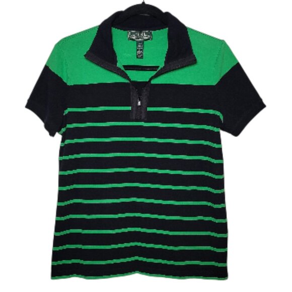 Lauren Ralph Lauren Tops - Lauren Ralph Lauren Womens Polo Active Quarter-Zip Shirt Golf Tennis Large